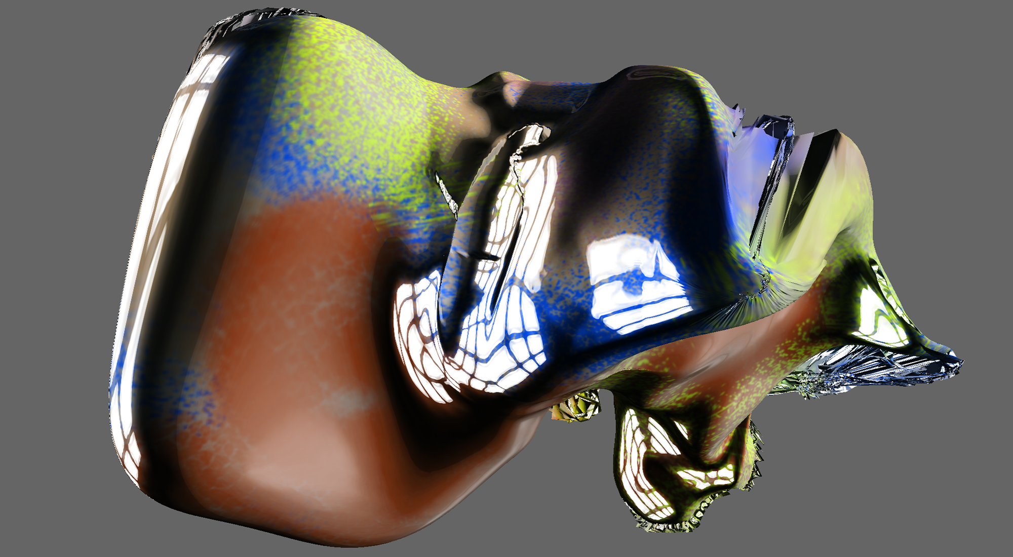 Digital 3D sculpture by Chiara Passa